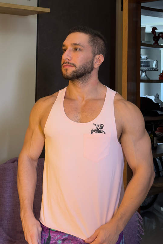 JJ Pocket Tank Top - Falling Angel