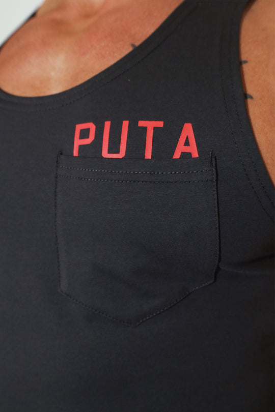 JJ Pocket Tank Top - Puta