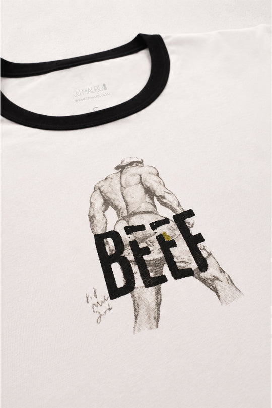 Vintage Ringer Tee - Beefcake Back